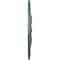 Ekena Millwork Rose and Ribbon Ceiling Medallion (Fits Canopies up to 4"), 23 5/8"OD x 4"ID x 1 1/2"P, Cloud Burst CM23ROCBF - alternate 3